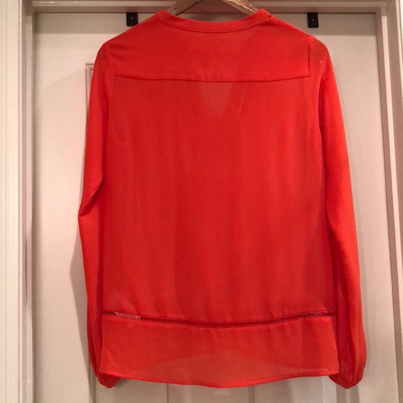 EUC Michael Kors Blouse, Orange, XS - Picture 6 of 11